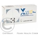 XYZAL POR 5MG TBL FLM 7