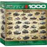 EuroGraphics Tanky 2. světové války 1000 dílků – Hledejceny.cz
