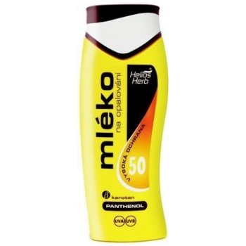 Helios Herb mléko na opalování SPF50 250 ml