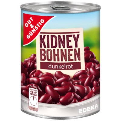 Gut & Günstig červené fazole Kidney 400g – Zbozi.Blesk.cz