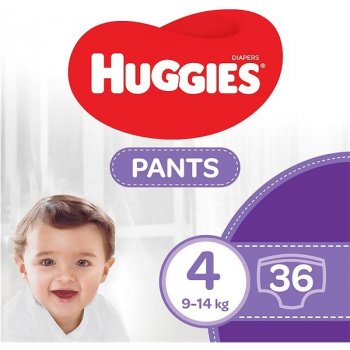 HUGGIES Pants Jumbo 4 9-14 kg 36 ks