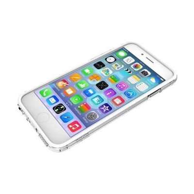 Pouzdro Devia Classic - bumper Apple iPhone 7 8 SE2020 bílé - čiré