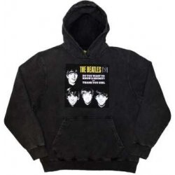 The Beatles Unisex Pullover Hoodie: Vj Secret Sleeve wash Collection