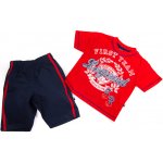 Urban STORM Komplet červené tričko modré šortky – Zboží Dáma