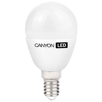 Canyon LED COB žárovka E14 dekor. svíčka mléčná 6W 494lm Teplá bílá 2700K 220-240V 150° Ra>80