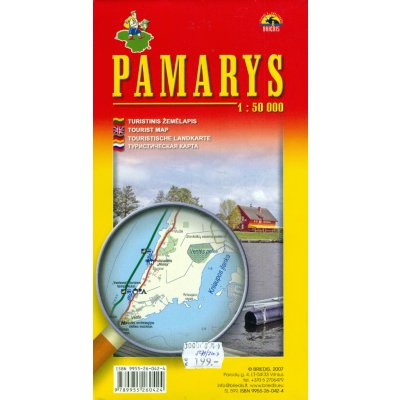 mapa Pamarys 1:50 t. Litva