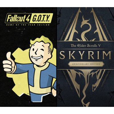 The Elder Scrolls 5: Skyrim (Anniversary Edition) + Fallout 4 G.O.T.Y. – Hledejceny.cz