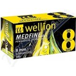 Wellion Medfine Plus jehly inz.pera 30G x 8 mm/100 ks – Zboží Dáma