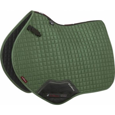 LeMieux Dečka podsedlová Close Contact Suede Square hunter green – Zboží Dáma