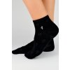 Dámské viskózové ponožky s hedvábím ST040 černá