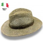 Krumlovanka pánský letní slaměný klobouk Fedora Paglia P-931-74 – Zboží Dáma