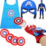 STŘÍLEJÍCÍ RUKAVICE MASKA KAPITÁN AMERIKA – Sleviste.cz