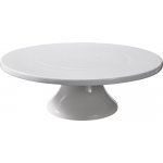 EXCELLENT HOUSEWARE Podnos na dort servírovací porcelán 28 cm bílý KO-210001740 – Sleviste.cz
