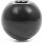 Rukojeť koule černá s plastovým závitem - M12/40mm – Sleviste.cz