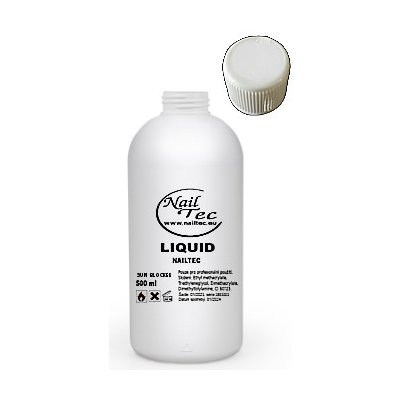 Nailtec akryl liquid se Sun Blockerem v bílé lahvičce 500 ml – Hledejceny.cz