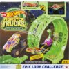 Hot Wheels Monster trucks Svítící ve tmě výzva epické smyčky HBN02