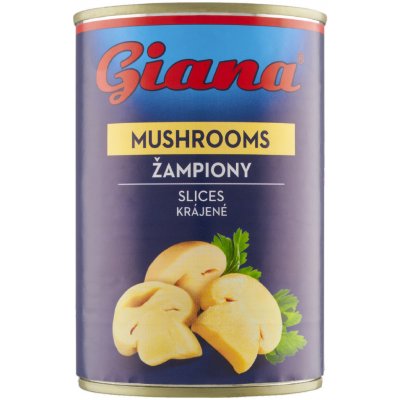 Giana žampiony krájené 425 ml – Hledejceny.cz