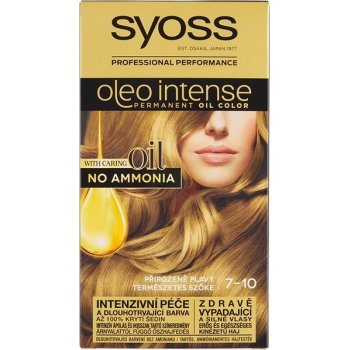 Syoss Oleo Intense Color 7-10 Přirozeně plavý