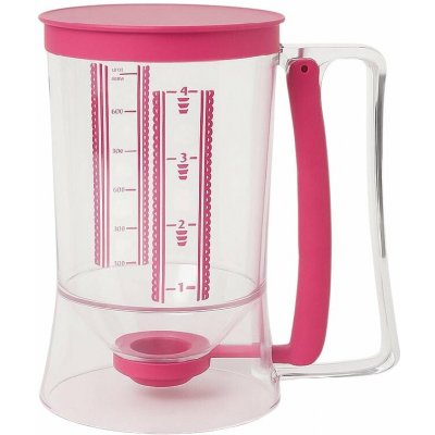 CMP KP5115 Dávkovač těsta s pístem a ventilem, 900 ml, růžový – Zboží Mobilmania