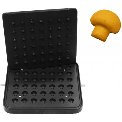 G.Gastro Formy pro stroj na tartaletky TMPIC - Tvar tartaletek: Hřib - 30x30 mm - Výška: 15 mm - pro 42 tartaletek - D9783861 – Hledejceny.cz