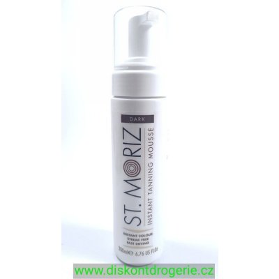 St. Moriz Self Tanning samoopalovací pěna odstín Dark (With Olive Milk and Vitamin E) 200 ml – Zbozi.Blesk.cz