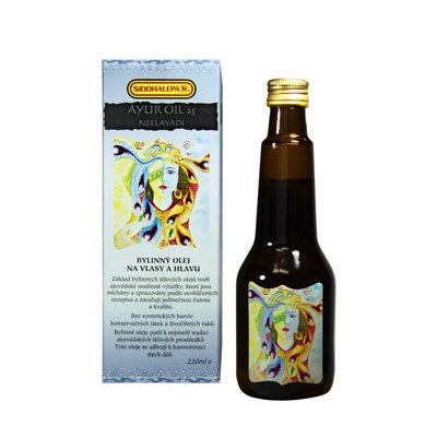 Siddhalepa Ayur Oil 25 Neelaydi 220 ml – Zboží Mobilmania