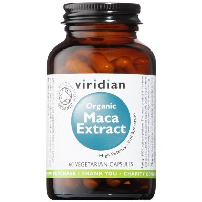 Viridian Organic Maca Extract 60 tablet – Hledejceny.cz