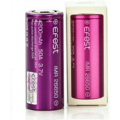 Efest IMR 26650 4200mAh 50A – Hledejceny.cz