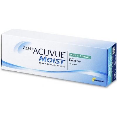 Johnson & Johnson 1-Day Acuvue Moist Multifokal 30 čoček – Hledejceny.cz