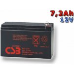 CSB Náhradni baterie 12V - 17Ah GP12170F2 - kompatibilní s RBC7/11/49/50/55 – Zbozi.Blesk.cz