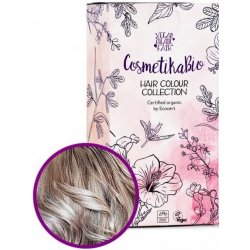 Cosmetikabio 100 % přírodní barva na vlasy popelavá blond 100 g