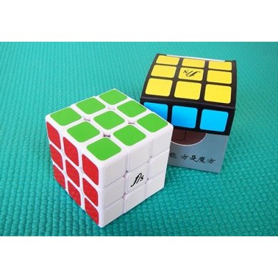 Rubikova kostka 3 x 3 x 3 Fangshi Guangying bílá