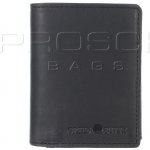 Greenburry kožená peněženka Mini 1813 BL 20 černá – Zboží Mobilmania