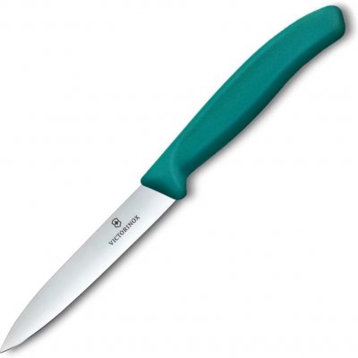 Victorinox Nôž na ovocie/zeleninu, 10cm,hladká čepeľ, zelený 6.7704.C1 – Hledejceny.cz