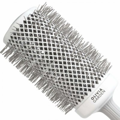 Olivia Garden Ceramic limitovaná Pride edice kulatý kartáč s nylonovými štětinami 55 mm Pro55 – Sleviste.cz