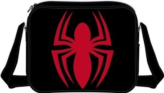 Spiderman Red Logo messenger