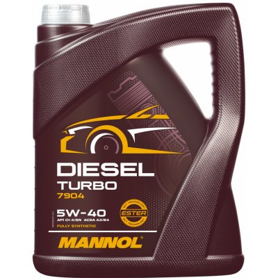 Mannol Diesel Turbo 5W-40 5 l – Sleviste.cz
