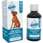 Topvet Ušní lihové kapky očista pro psy 50 ml – Hledejceny.cz