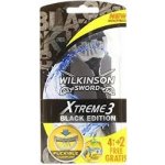 Wilkinson Sword Xtreme 3 Black Edition 6 Ks – Zbozi.Blesk.cz