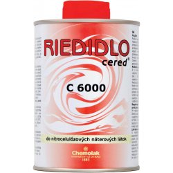 Chemolak Nitroředidlo C 6000 CERED (acetonové, aceton 10,0 l