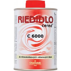 Chemolak Nitroředidlo C 6000 CERED (acetonové, aceton 4,5 l