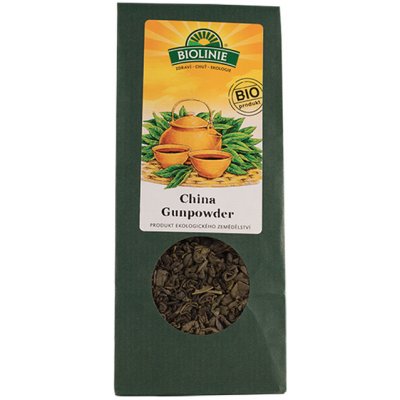 Biolinie Čaj China Gunpowder syp. BIO 50 g