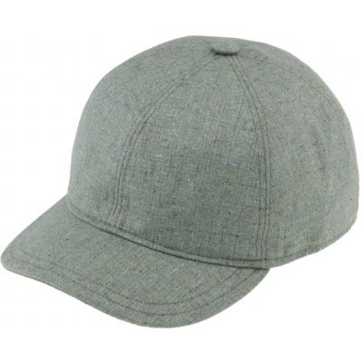 Fiebig Headwear since 1903 Luxusni hedvábná zelená s krátkým kšiltem Baseball Cap UV filtr 50 ochranný faktor – Zboží Mobilmania