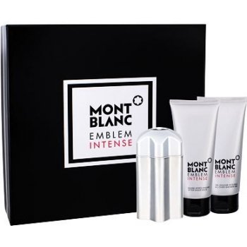 Mont Blanc Emblem EDT 100 ml + balzám po holení 100 ml + sprchový gel 100 ml dárková sada