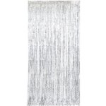 Unique Party závěs stříbrný 99x198cm – Zboží Mobilmania