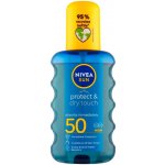 Nivea Sun Protect & Dry Touch neviditelný spray na opalování SPF50 200 ml – Zboží Dáma