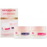 Dermacol Collagen+ denní pleťová péče Collagen+ Rejuvenating SPF10 50 ml + noční pleťová péče Collagen+ Rejuvenating 50 ml dárková sada – Zbozi.Blesk.cz