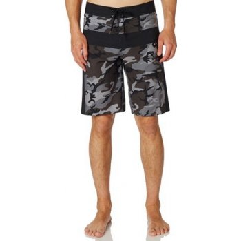 Fox camouflage moth boardshort black camo