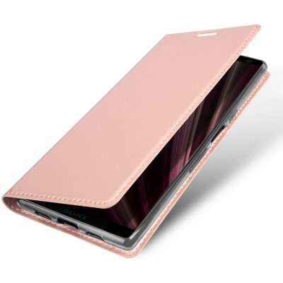 Pouzdro DUX Peňaženkové Sony Xperia 10 Plus ružové – Zbozi.Blesk.cz