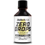 BioTech Zero Drops Flavor dochucovadlo bez kalorií vanilla 50 ml – Zboží Dáma
